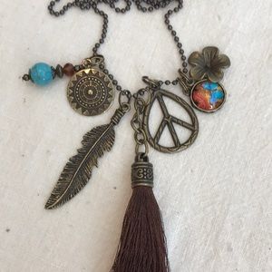Boho Peace Necklace